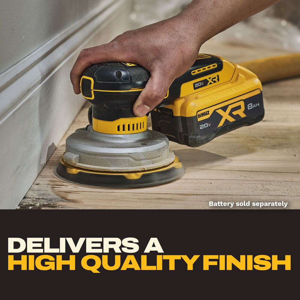 DEWALT DCW230B 20V MAX* XR® Brushless 6 in. Random Orbital Sander (Tool Only)