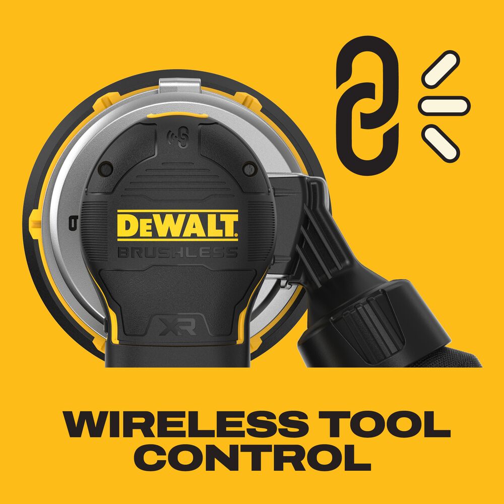 DEWALT DCW230B 20V MAX* XR® Brushless 6 in. Random Orbital Sander (Tool Only)