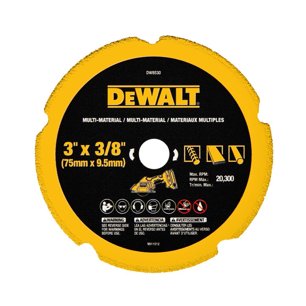 DEWALT DW8530 – DEWALT 3In Diamond Multi Material