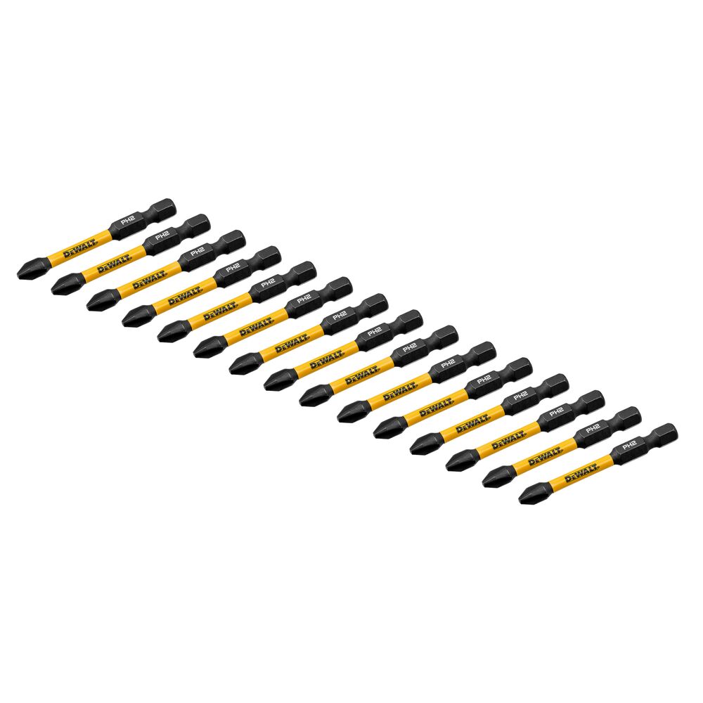 DEWALT DWAF2PH2IR15 - DEWALT 2,25 pouces Phillips #2 Flextorq 15Pk