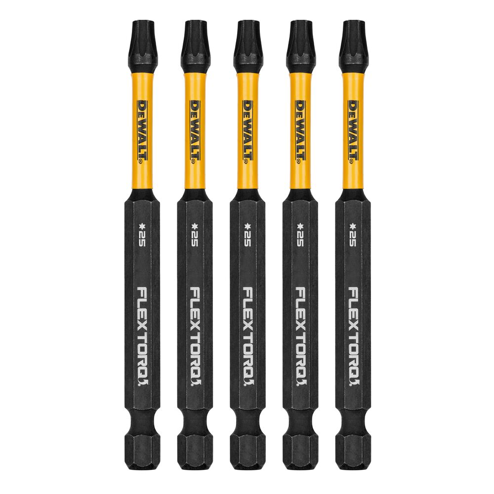 DEWALT DWAF3TX25IR5 – DEWALT 3,5 Zoll Torx T25 Flextorq 5er-Pack