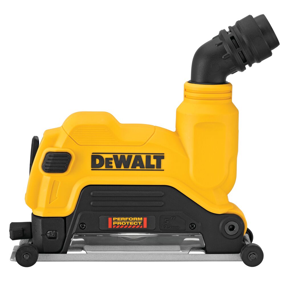 DEWALT DWE46125 - DEWALT Staubschutzhaube für Trennschleifer, 4-1/2 Zoll bis 5 Zoll, 115 mm/125 mm