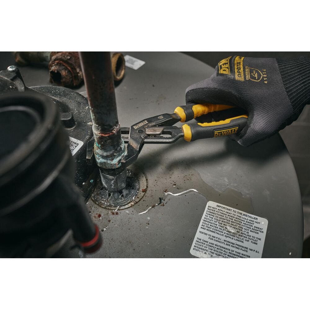 DEWALT DWHT82821 10 in. Slidelock V-Jaw Pliers