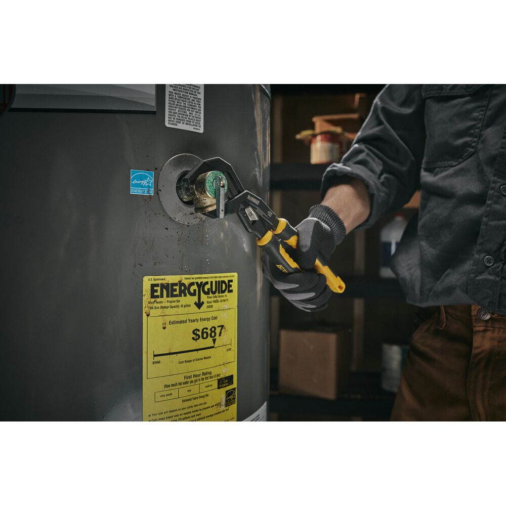 DEWALT DWHT82823 12 in. Slidelock V-Jaw Pliers