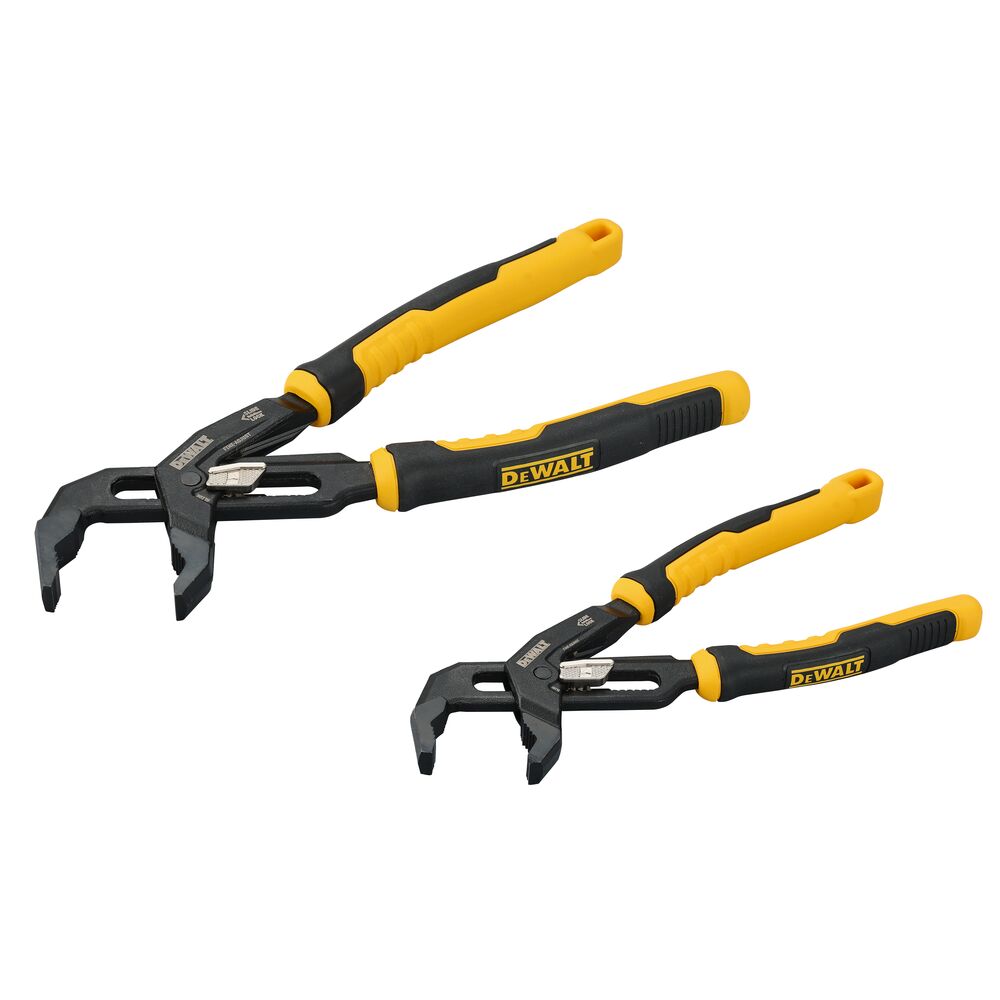 DEWALT DWHT82824 Slidelock Plier 8 in. and 10 in. V-Jaw (2-PK)