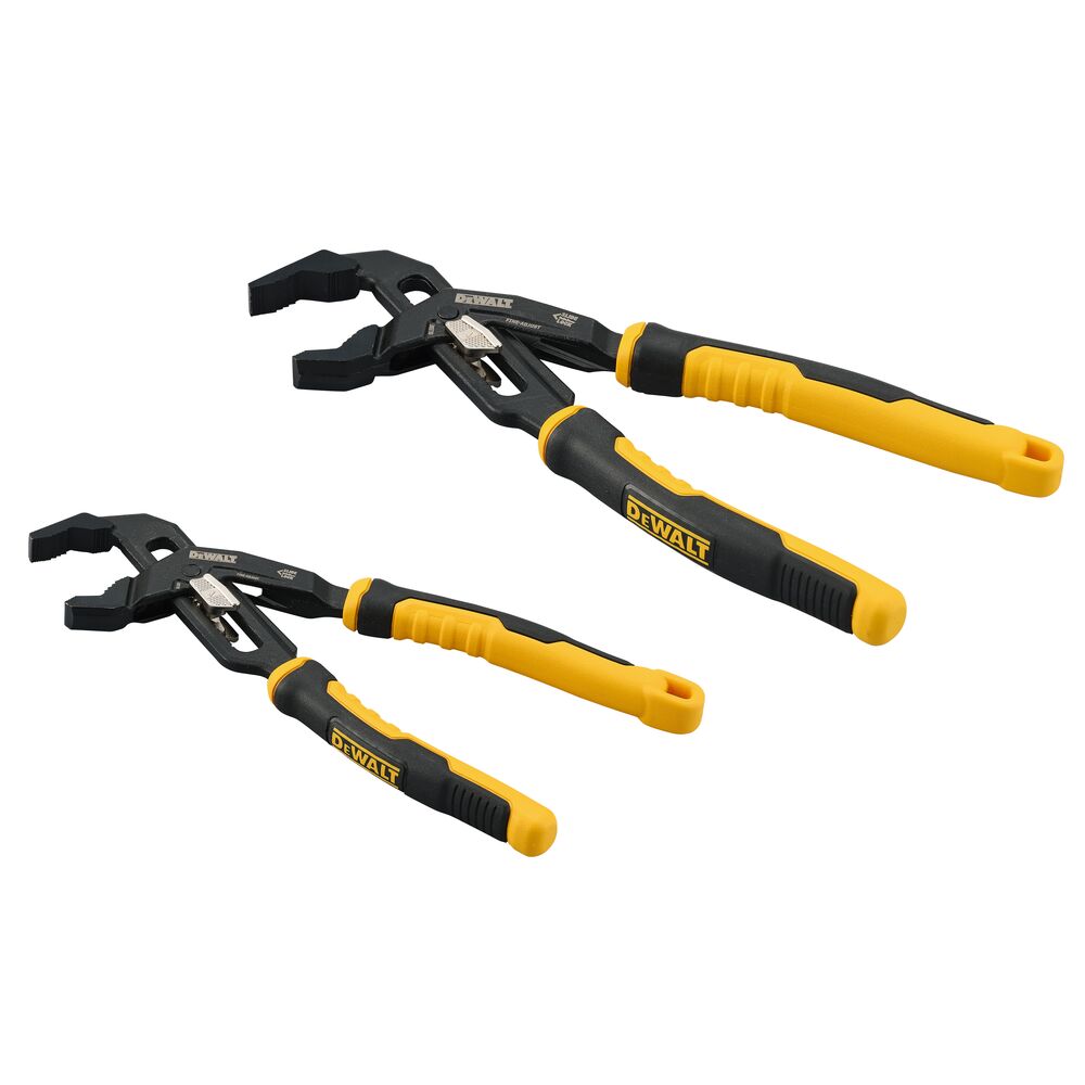 DEWALT DWHT82824 Slidelock Plier 8 in. and 10 in. V-Jaw (2-PK)