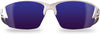 EDGE TSDKAP248-G2 - Khor G2-White Frame/Polarized Aqua Blue Mirror Lenses