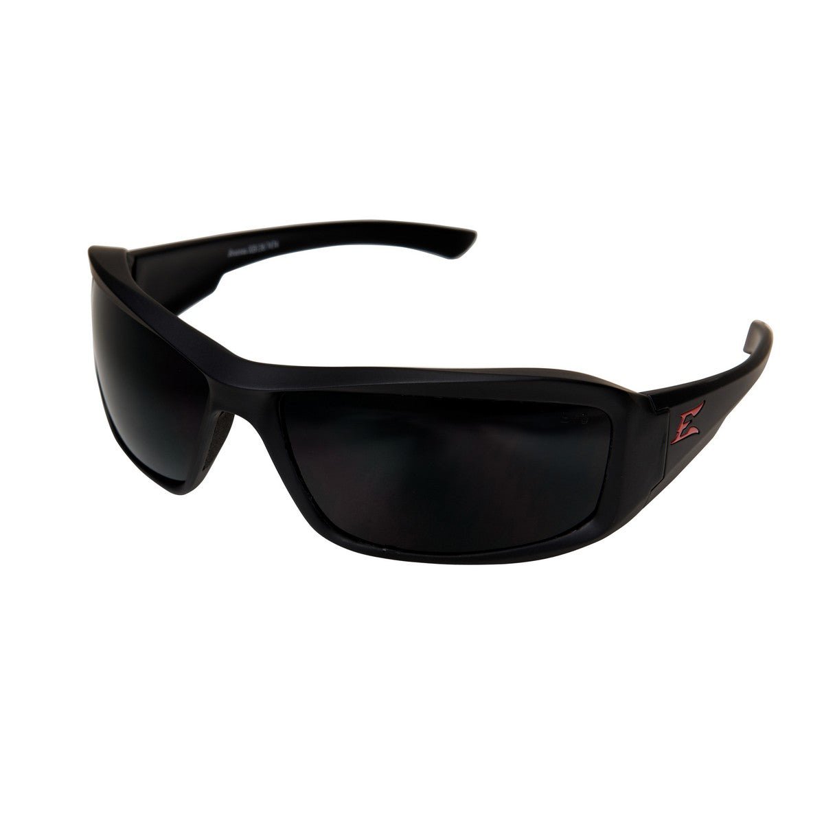 Edge TXB436 - Brazeau Torque - Matte Black w/ Red "E" / Polarized Smoke Lens EDGE
