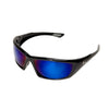 EDGE XR418 - Robson - Black/Blue Mirror Lens