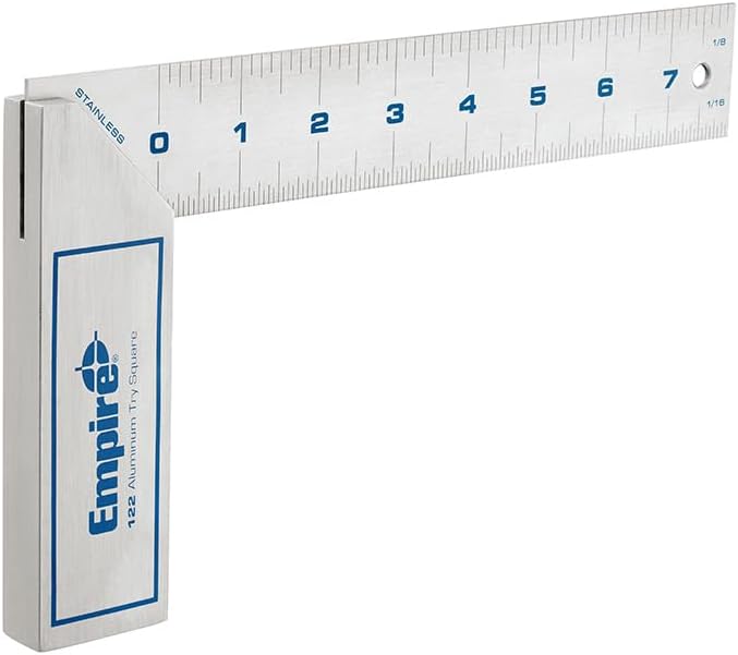 Empire 122-8" Heavy Duty Aluminum Tri Square - Wise Line Tools