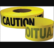 Empire Level 71-1001 - 1000-Feet by 3-Inch Caution Barricade Tape, Yellow EMPIRE