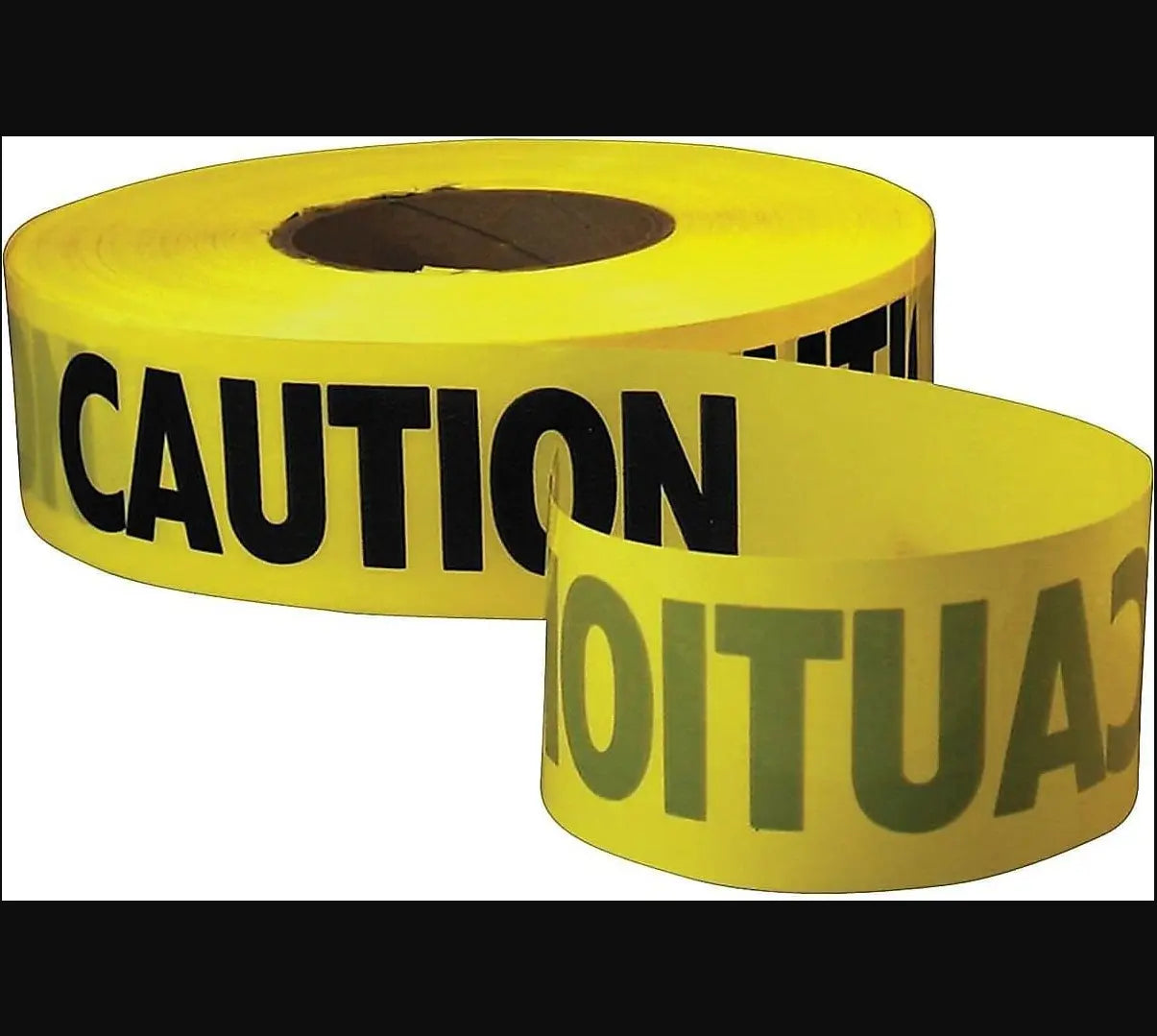 Empire Level 71-1001 - 1000-Feet by 3-Inch Caution Barricade Tape, Yellow EMPIRE