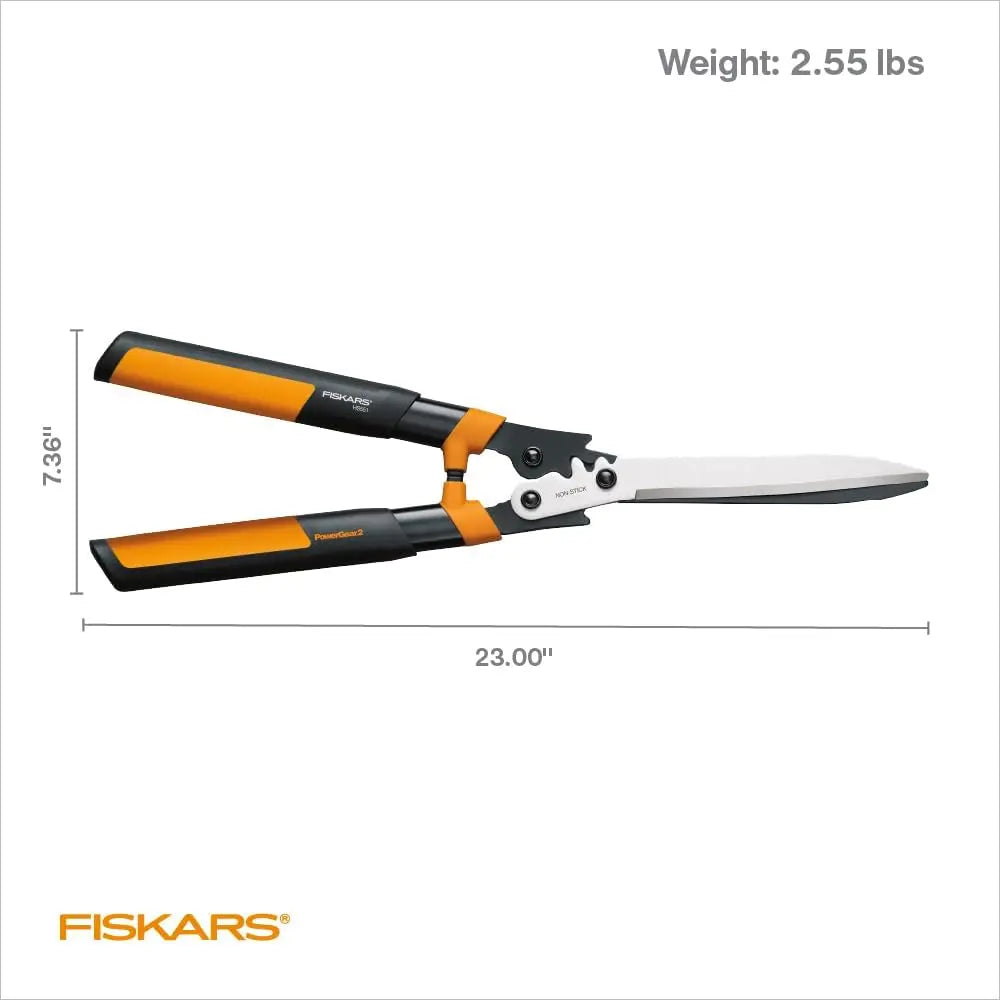 FISKARS 392861 - PowerGear2™ Hedge Shears (23") HS551 FISKARS