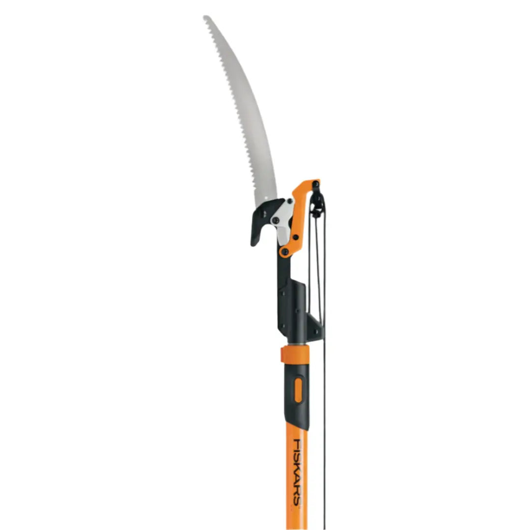 FISKARS FSK393981 - Power-Lever® Extendable Pole Saw & Pruner (7'–14') FISKARS