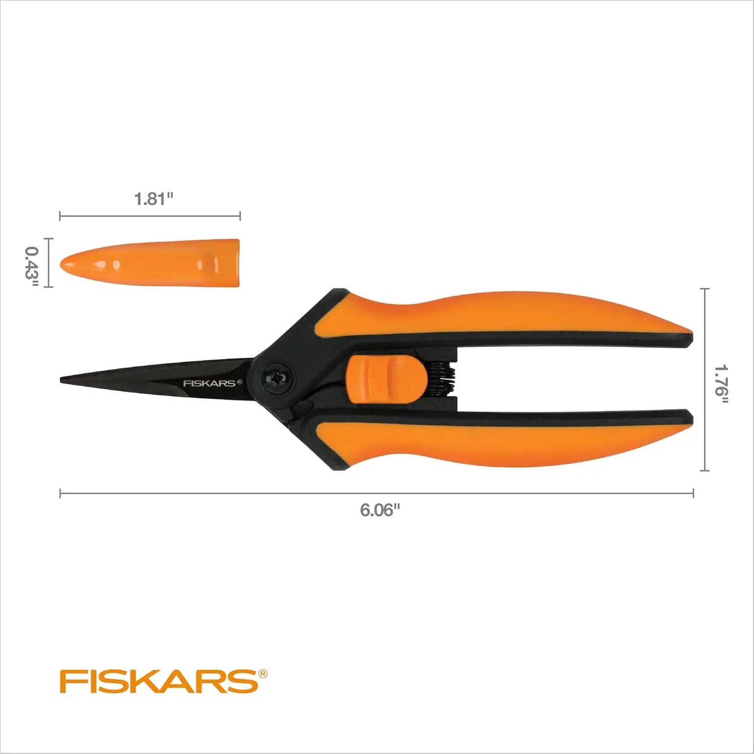 FISKARS 399241 - Non-stick Micro-Tip® Pruning Snips FISKARS