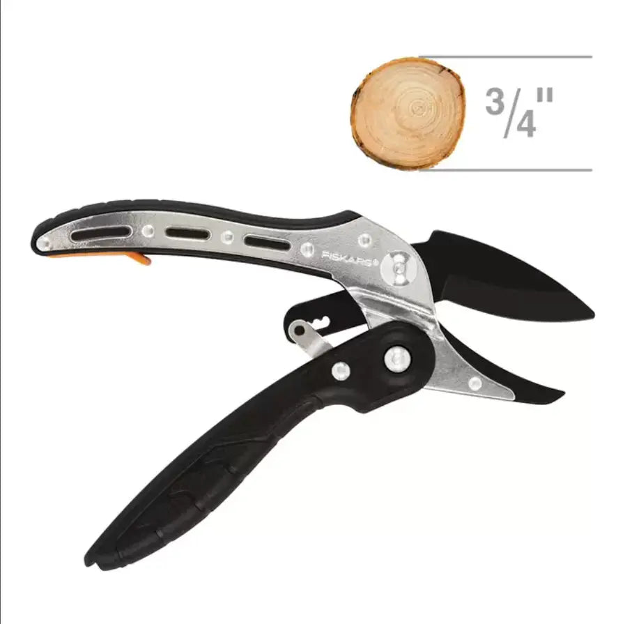 FISKARS FSK366891 - Ratchet Garden Pruning Shears FISKARS