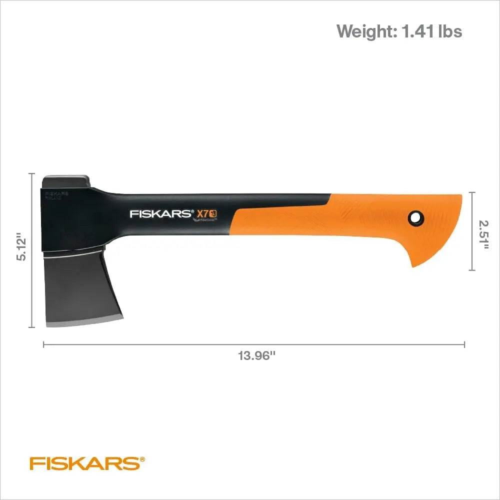 FISKARS FSK378501 - Steel Hatchet - 14" FISKARS