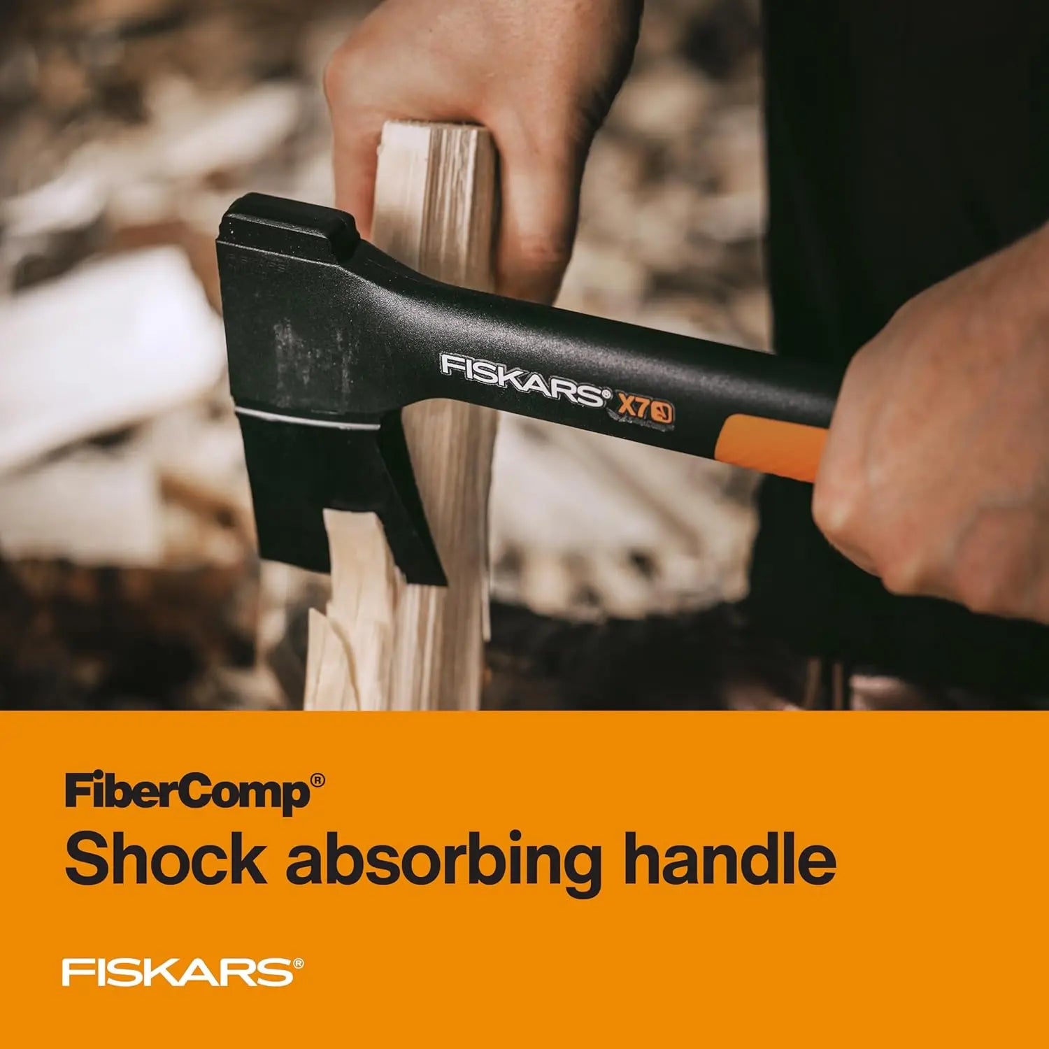 FISKARS FSK378501 - Steel Hatchet - 14" FISKARS