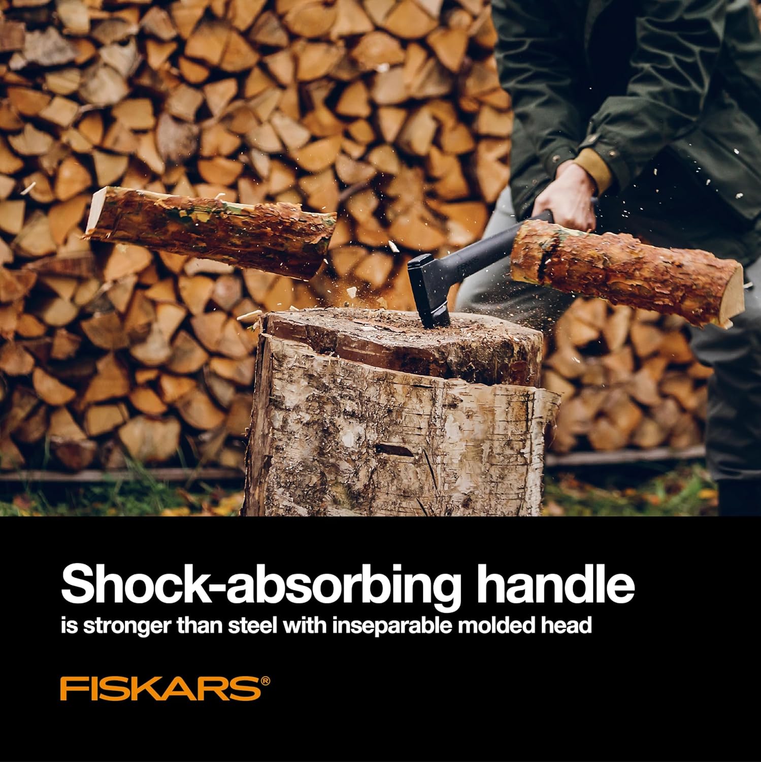 FISKARS FSK378841 - Splitting Steel Axe X27 - 36" FISKARS