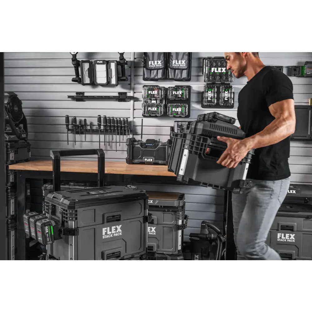 FLEX FS1104 - FLEX STACK PACK™ Crate - Wise Line Tools