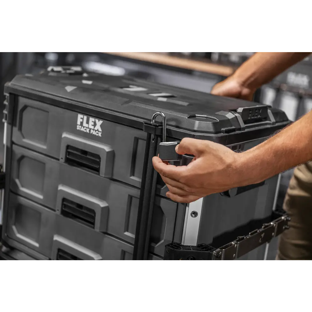 FLEX FS1105 - FLEX STACK PACK™ 3-Drawer Tool Box - Wise Line Tools