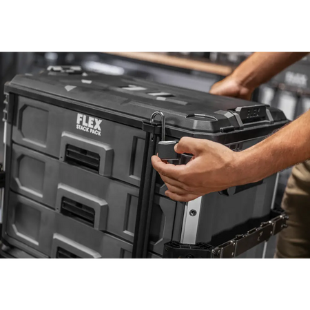 FLEX FS1105 - FLEX STACK PACK™ 3-Drawer Tool Box - Wise Line Tools