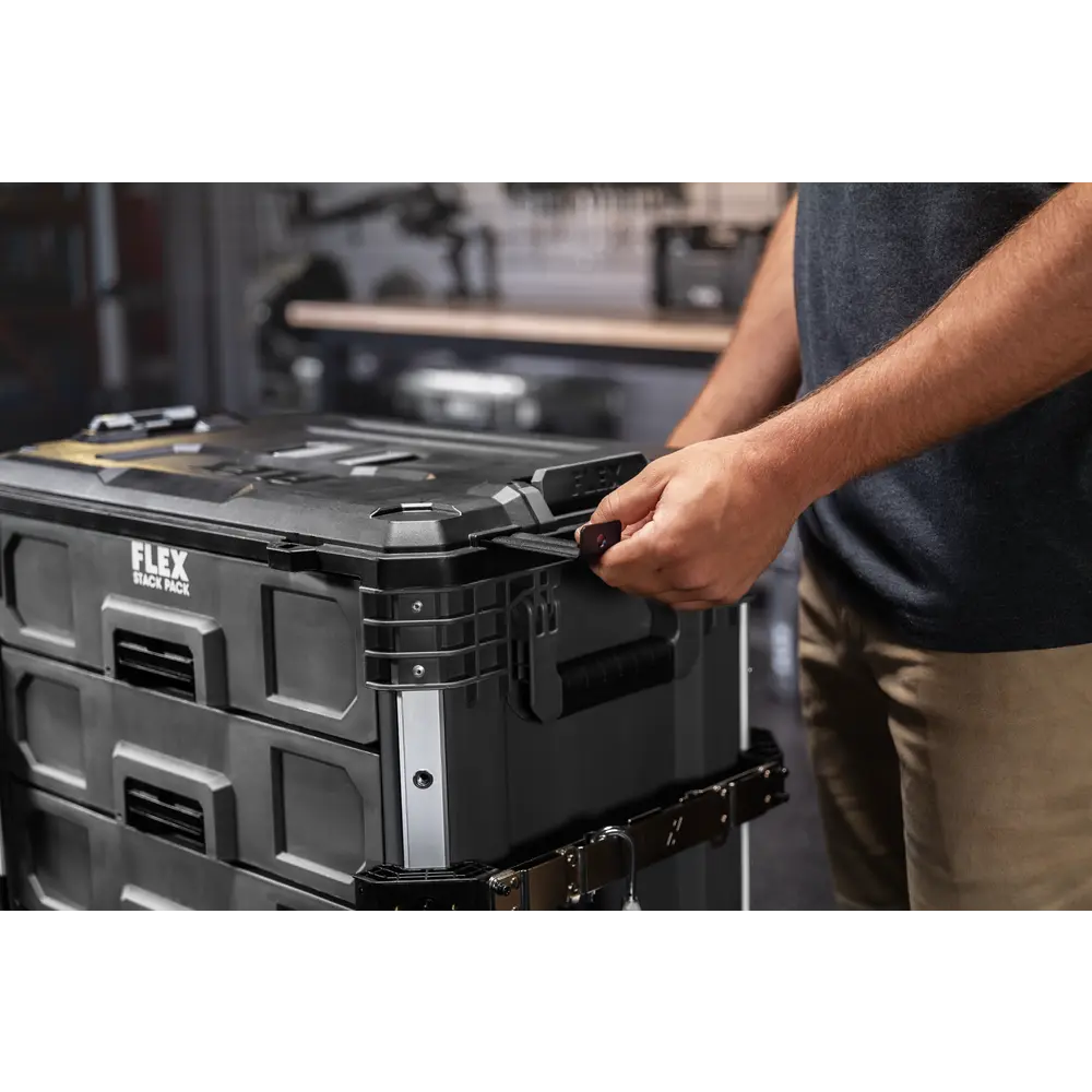 FLEX FS1105 - FLEX STACK PACK™ 3-Drawer Tool Box - Wise Line Tools