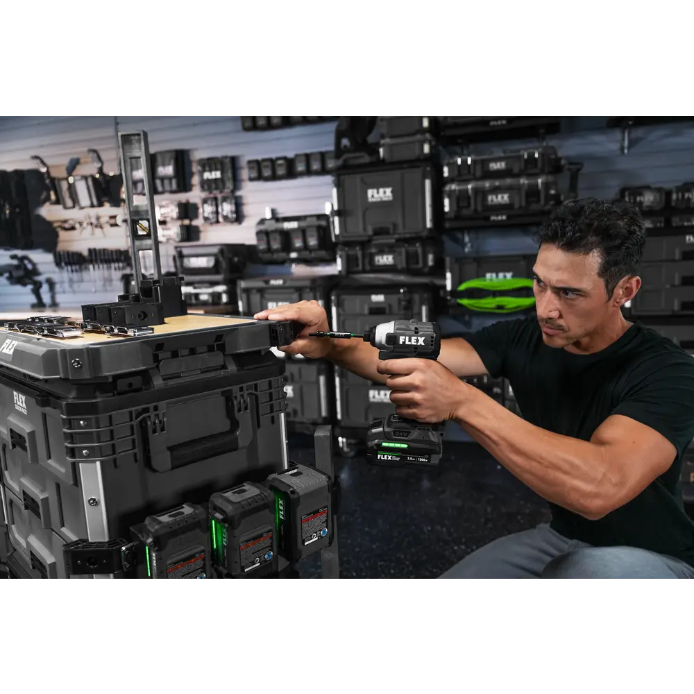 FLEX FS1105 - FLEX STACK PACK™ 3-Drawer Tool Box - Wise Line Tools