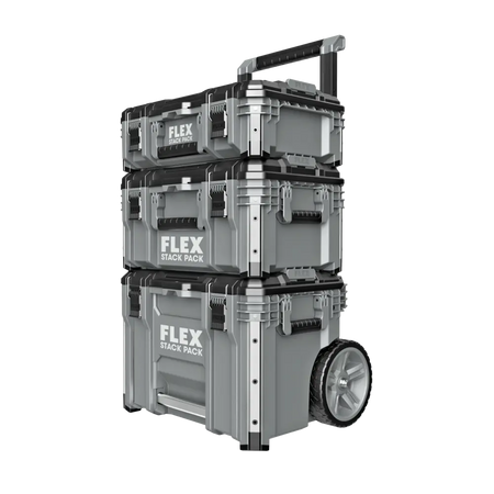 FLEX FSM1101-3 - STACK PACK™ 3-PC. STORAGE SYSTEM - Wise Line Tools