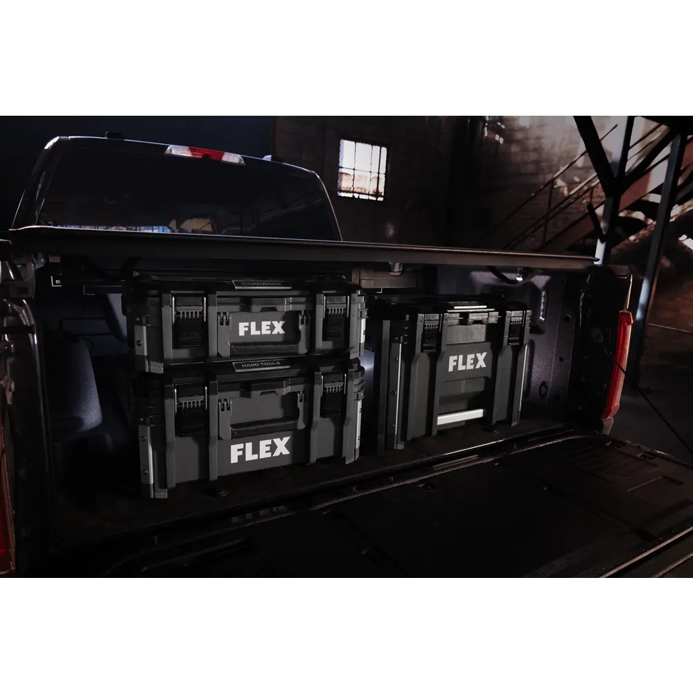 FLEX FSM1101-3 - STACK PACK™ 3-PC. STORAGE SYSTEM - Wise Line Tools