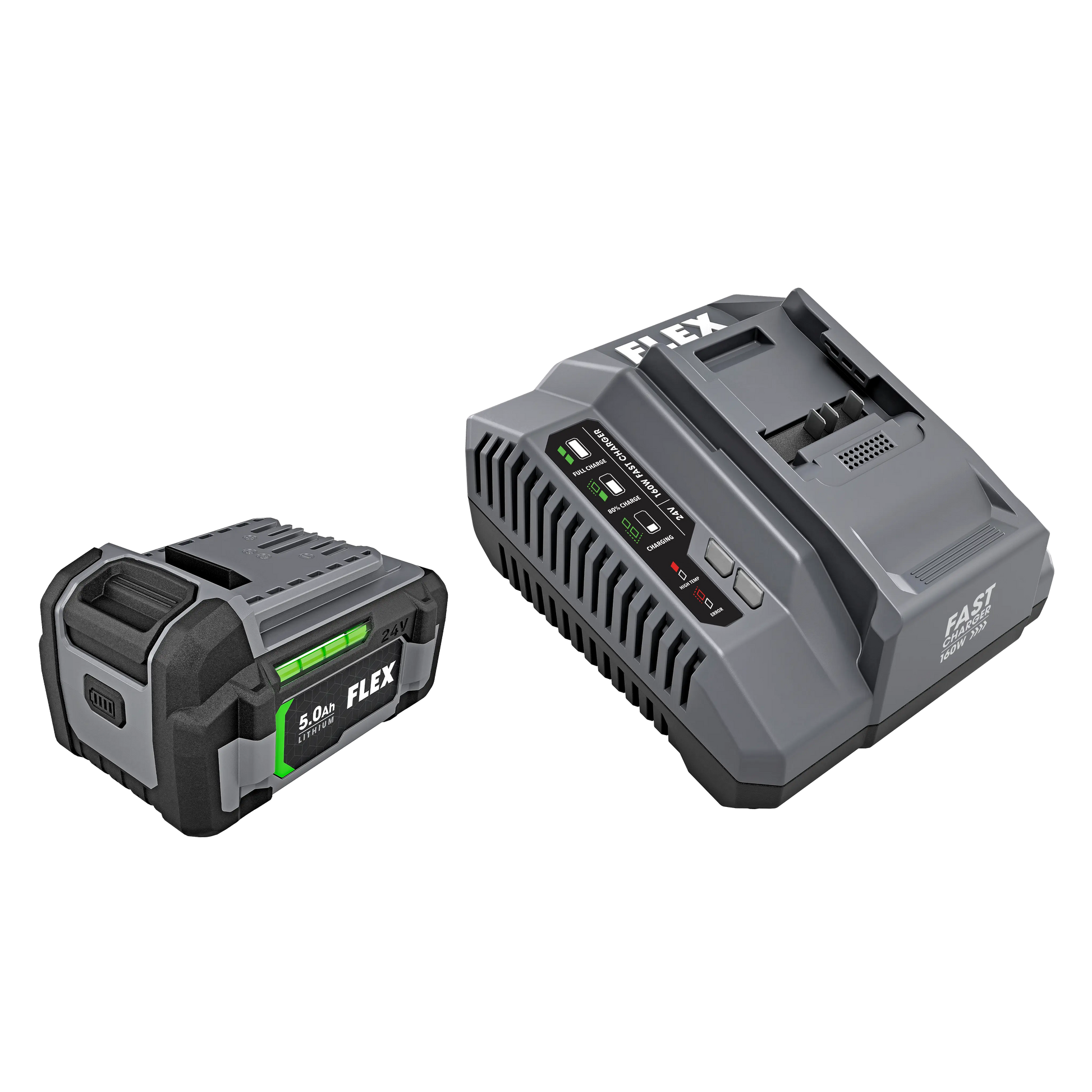 FLEX FX0411-1C - 24V 5.0Ah Lithium-Ion Starter Kit FLEX