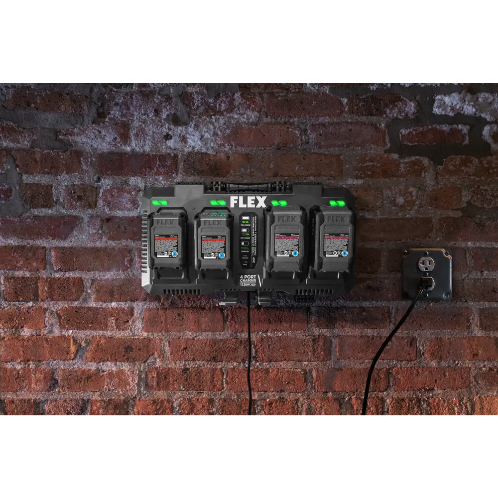FLEX FX0451-Z - 1120W 4-PORT SIMULTANEOUS RAPID CHARGER FLEX