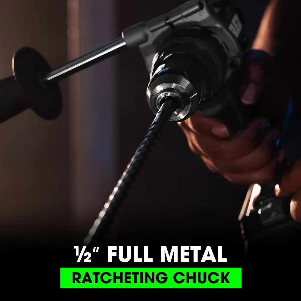 FLEX FX1271T-Z - 1/2" 2-SPEED HAMMER DRILL WITH TURBO MODE TOOL ONLY FLEX