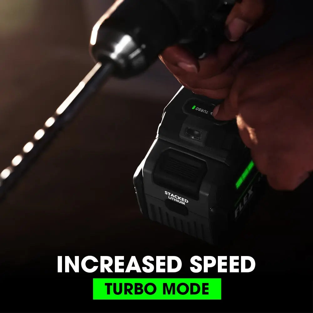 FLEX FX1271T-Z - 1/2" 2-SPEED HAMMER DRILL WITH TURBO MODE TOOL ONLY FLEX