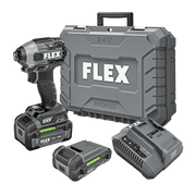 FLEX FX1371A-2B - 1/4" QUICK EJECT HEX IMPACT DRIVER WITH MULTI-MODE KIT - Wise Line Tools