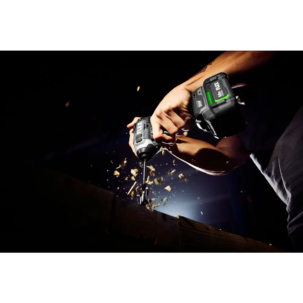 FLEX FX1371A-2B - 1/4" QUICK EJECT HEX IMPACT DRIVER WITH MULTI-MODE KIT - Wise Line Tools