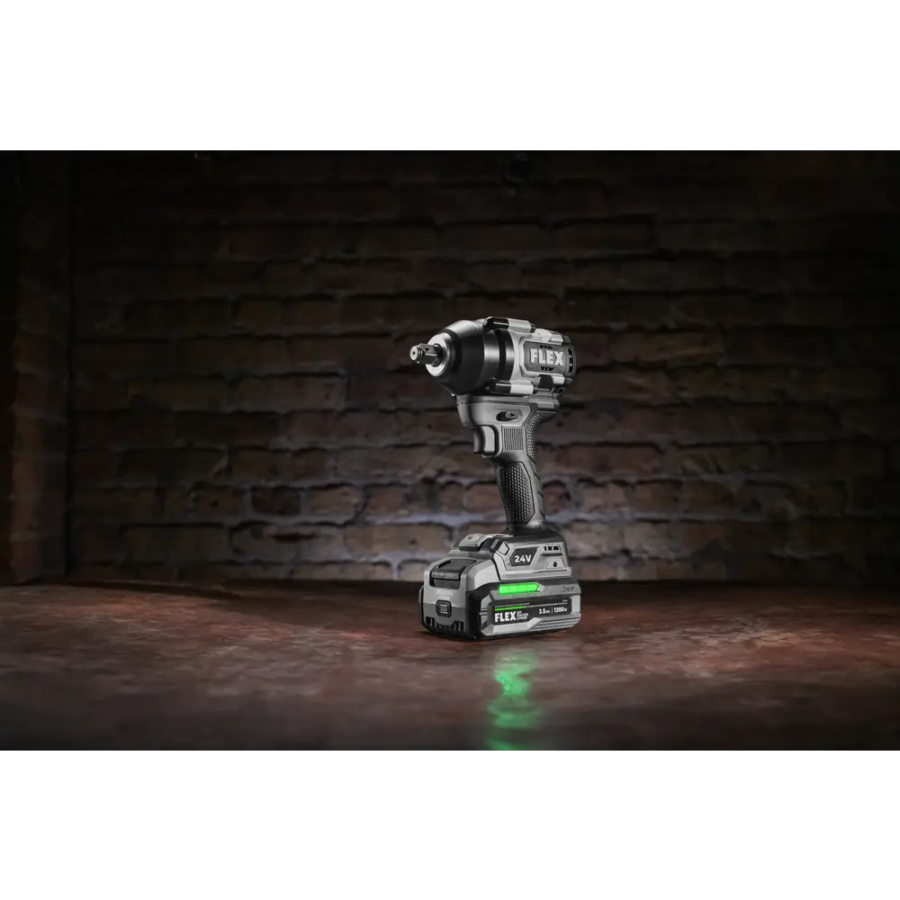 FLEX FX1451-1F - 1/2” MID-TORQUE IMPACT WRENCH STACKED LITHIUM KIT FLEX