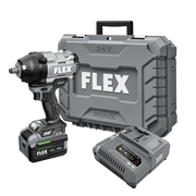 FLEX FX1472-1H - 1/2" High-Torque Impact Wrench Stacked Lithium Kit - Wise Line Tools