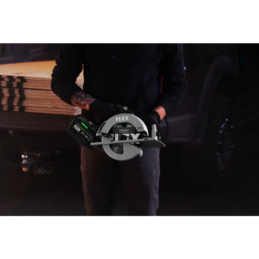 FLEX FX2141-1J - 7-1/4" CIRCULAR SAW STACKED LITHIUM KIT - Wise Line Tools