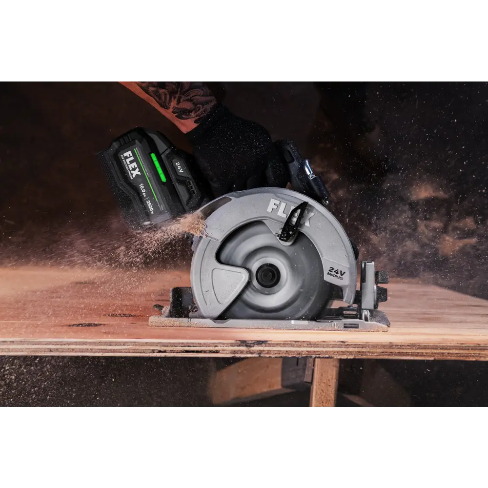 FLEX FX2141-1J - 7-1/4" CIRCULAR SAW STACKED LITHIUM KIT - Wise Line Tools