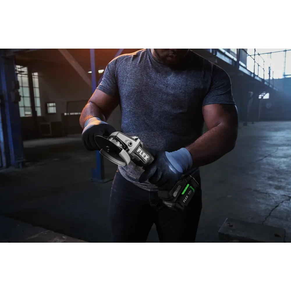 FLEX FX3171A-1C - 5" VARIABLE SPEED ANGLE GRINDER WITH PADDLE SWITCH KIT - Wise Line Tools