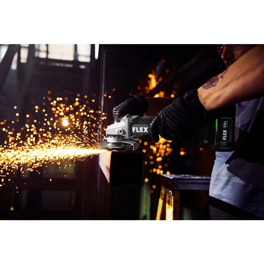 FLEX FX3171A-Z - 5" VARIABLE SPEED ANGLE GRINDER WITH PADDLE SWITCH TOOL ONLY FLEX