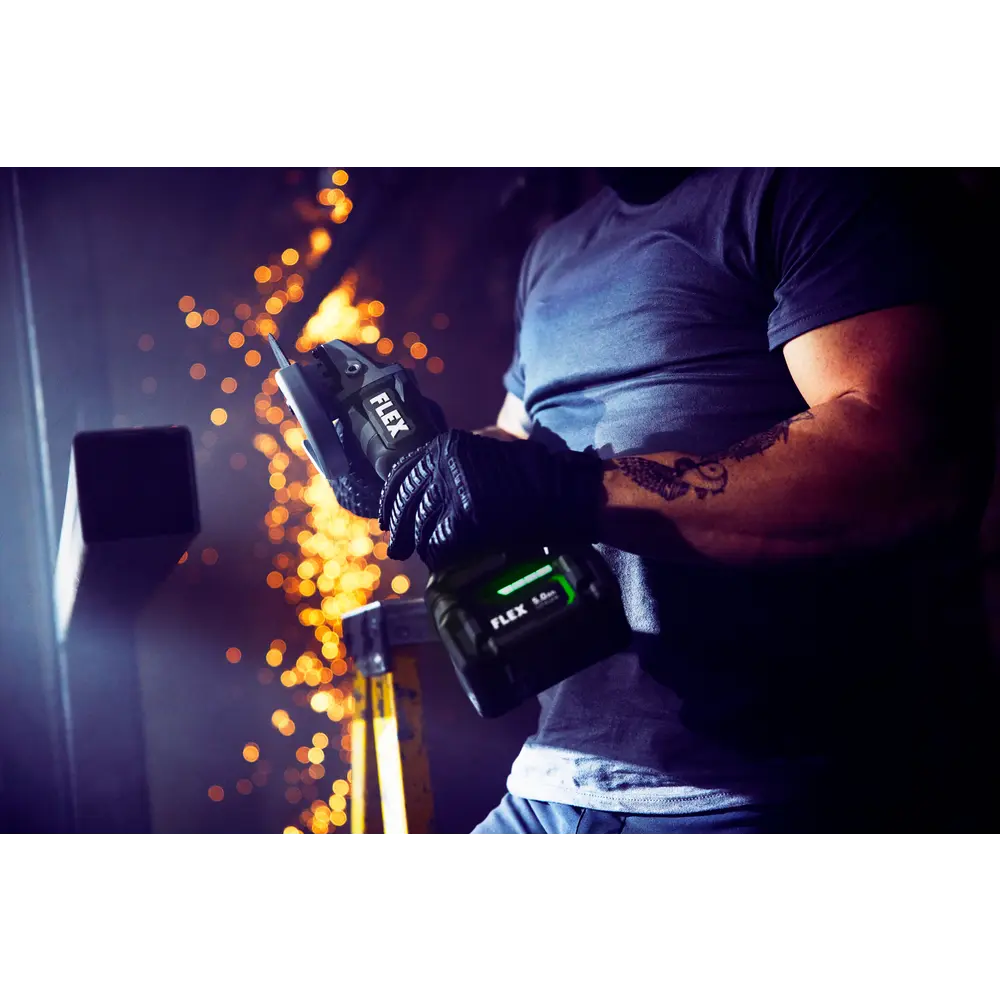 FLEX FX3171A-Z - 5" VARIABLE SPEED ANGLE GRINDER WITH PADDLE SWITCH TOOL ONLY FLEX