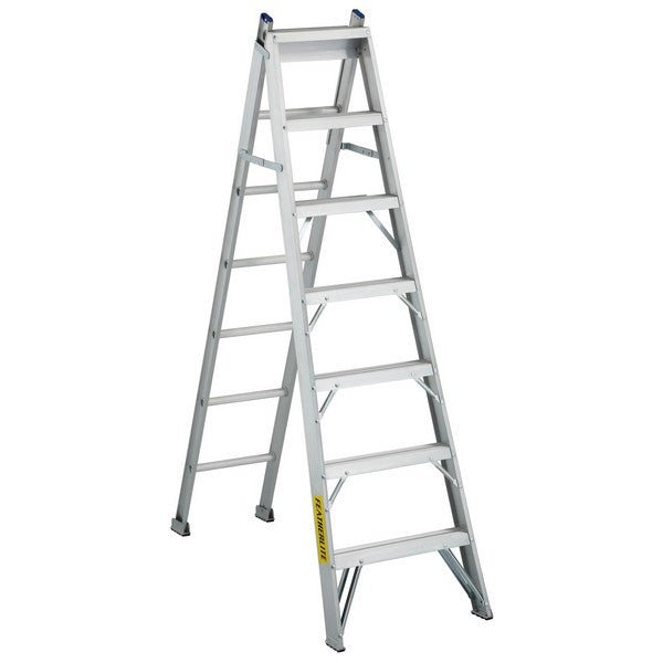 FeatherLite 2707 - 7'-12' Aluminum 3-Way Ladder - Wise Line Tools