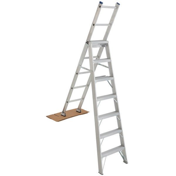 FeatherLite 2707 - 7'-12' Aluminum 3-Way Ladder - Wise Line Tools