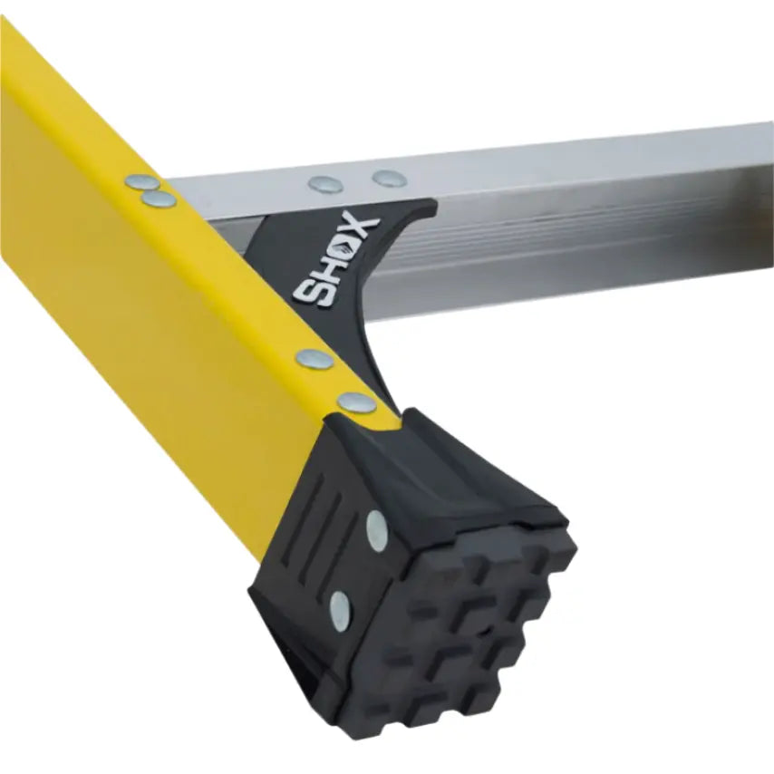 FeatherLite FXS6908 - 8' EXTRA-HEAVY DUTY FIBERGLASS CROSS STEP FEATHERLITE