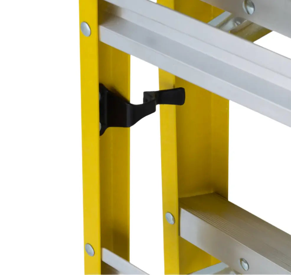 FeatherLite FXS6908 - 8' EXTRA-HEAVY DUTY FIBERGLASS CROSS STEP FEATHERLITE