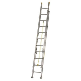 Featherlite 3228D - 28 ft Aluminum Extension Ladder, 300 lb Load Capacity, Type IA, FEATHERLITE