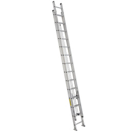 Featherlite 3228D - 28 ft Aluminum Extension Ladder, 300 lb Load Capacity, Type IA, FEATHERLITE