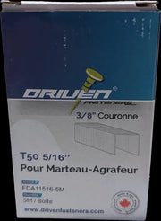 Five Dimensions - FDA11516-5M -  20GA 5/16" T50 - A11 Series FIVE DIMENSIONS